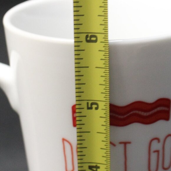 Don't Go Bacon My Heart Coffee Tea Tall Novelty Mug - Picture 8 of 11